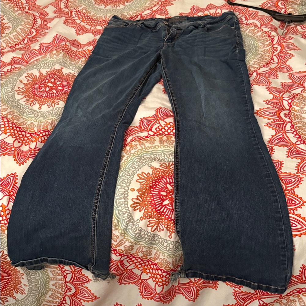 Torrid Luxe Slim Boot Jeans